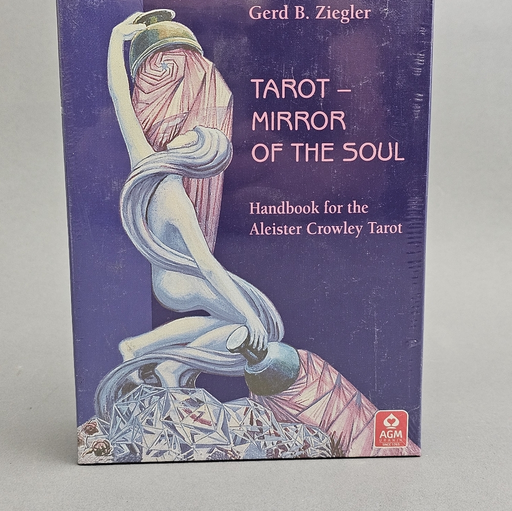 Tarot Mirror of The Soul- Aleister Crowley Tarot Set Handbook w/Cards Set